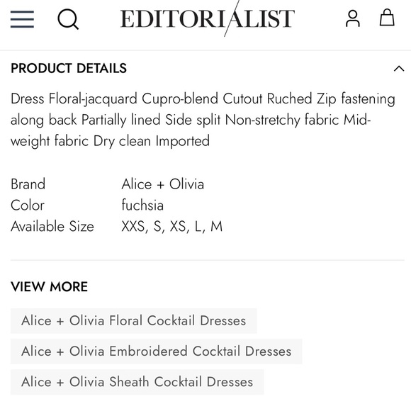 NWT Alice + Olivia Stella Cutout Midi Pink Dress - Picture 7 of 14